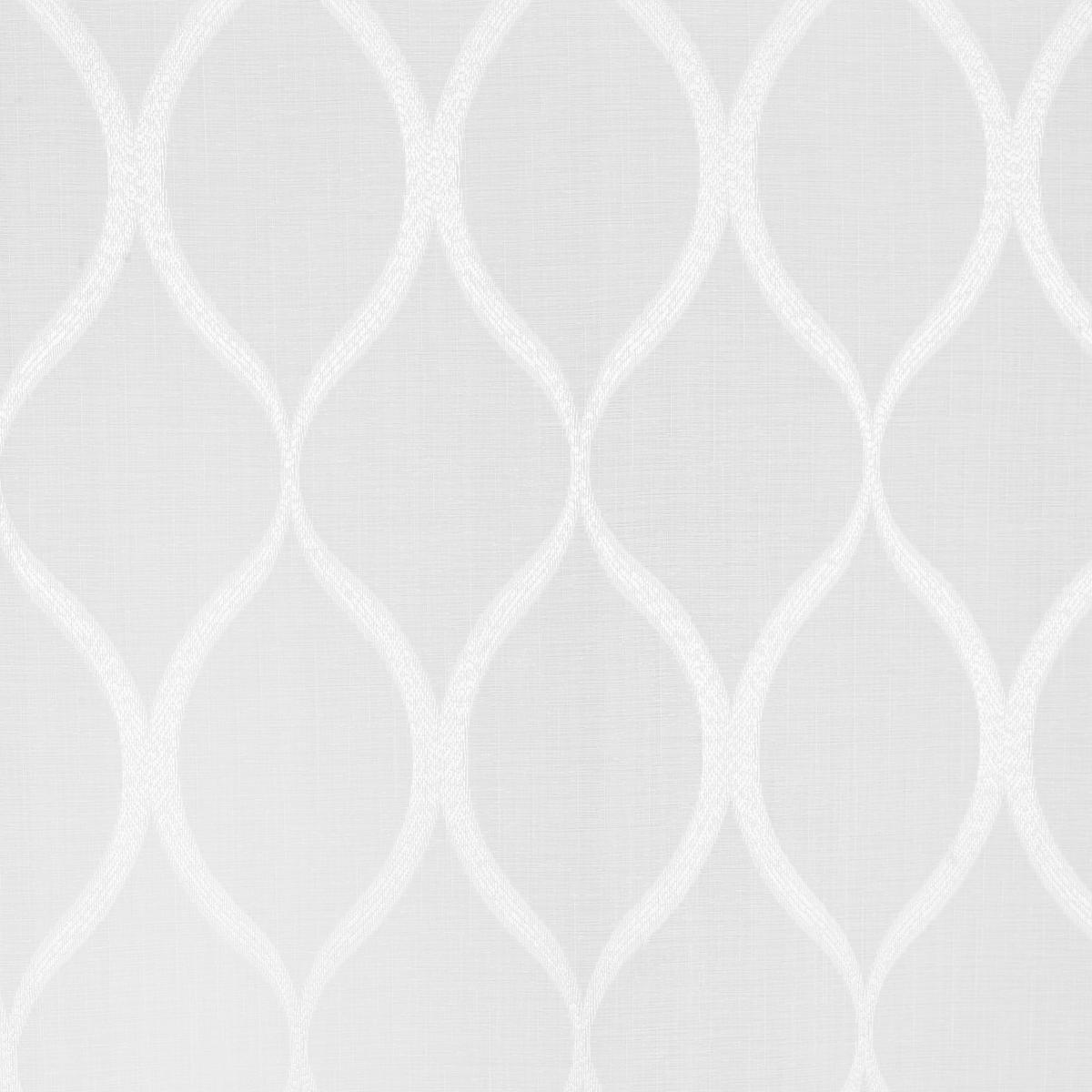 ZÁVĚS S OČKY, poloprůhledné, 140/245 cm - bílá, Design, textil (140/245cm) - Esposa
