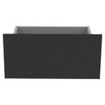 SCHUBLADE 45/22/37 cm Anthrazit  - Anthrazit, KONVENTIONELL, Holzwerkstoff (45/22/37cm) - Hom`in