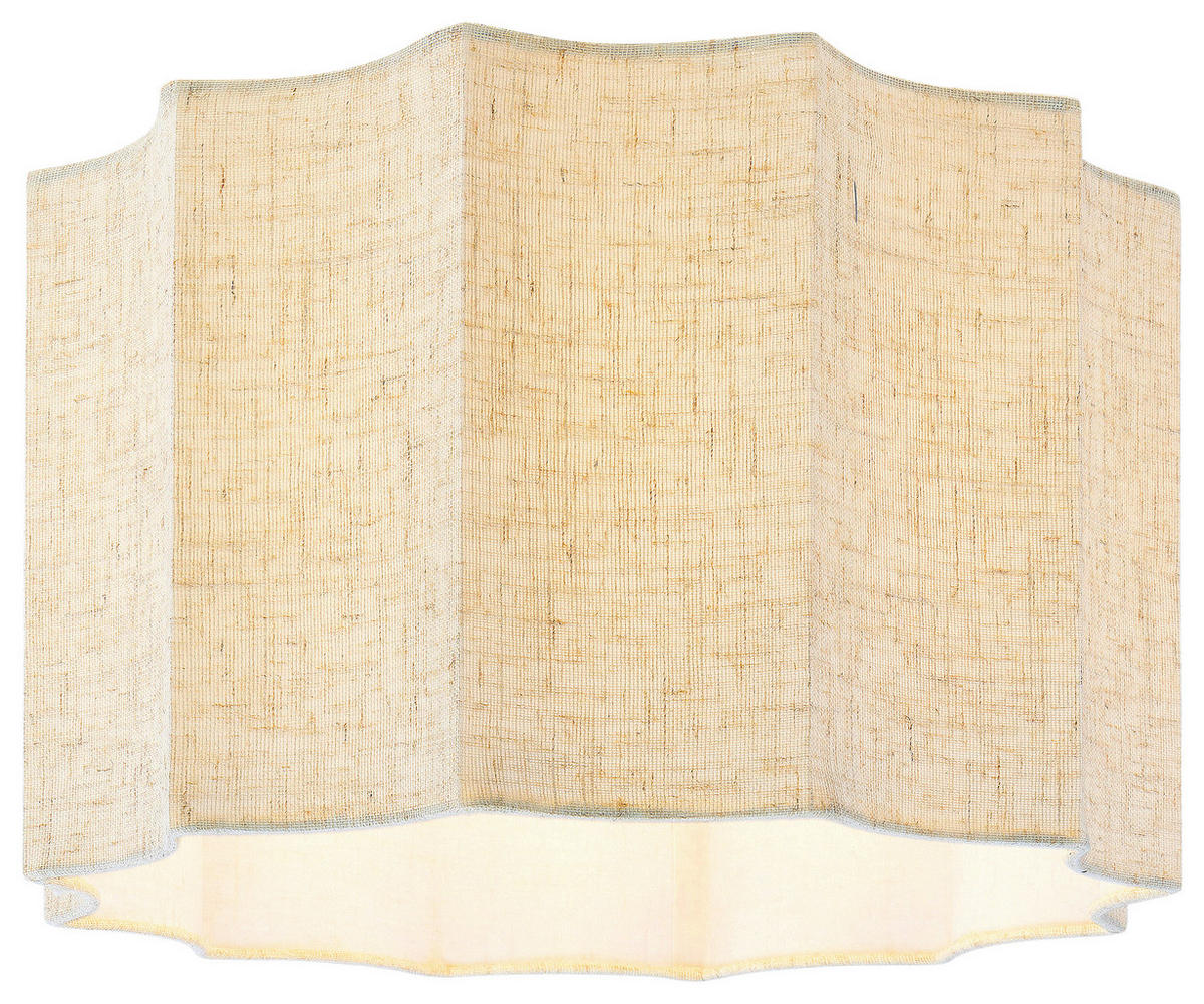 DECKENLEUCHTE  38/30 cm    - Naturfarben, Trend, Kunststoff/Textil (38/30cm) - Novel