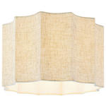 DECKENLEUCHTE  38/30 cm    - Naturfarben, Trend, Kunststoff/Textil (38/30cm) - Novel