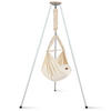 FEDERWIEGE BEIGE Buche  Beige, Weiß  - Beige/Weiß, Basics, Holz/Textil (135/194/135cm) - SCHMUSEWOLKE