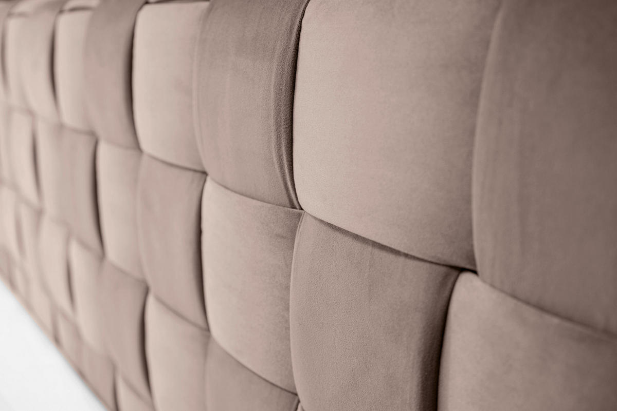 AMERICKÁ POSTEĽ, 180/200 cm, béžová - béžová, Modern, textil (180/200cm) - Livetastic