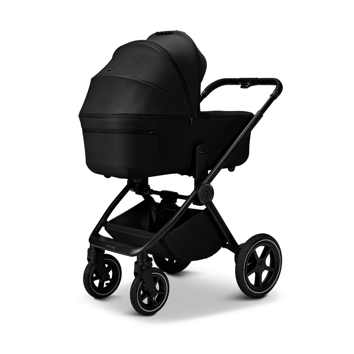 KOMBIKINDERWAGEN  Gio 2.0  Onyx  - Schwarz, Basics (84/61/114cm) - Moon