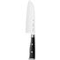 SANTOKUMESSER Stahl 33 cm - Edelstahlfarben/Schwarz, Basics, Kunststoff/Metall (33cm) - WMF SANTOKUMESSER Stahl 33 cm - Edelstahlfarben/Schwarz, Basics, Kunststoff/Metall (33cm) - WMF