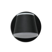 SPOLJNA ZIDNA SVETILJKA Denton  - crna, Osnovno, metal (12/12/13,5cm)