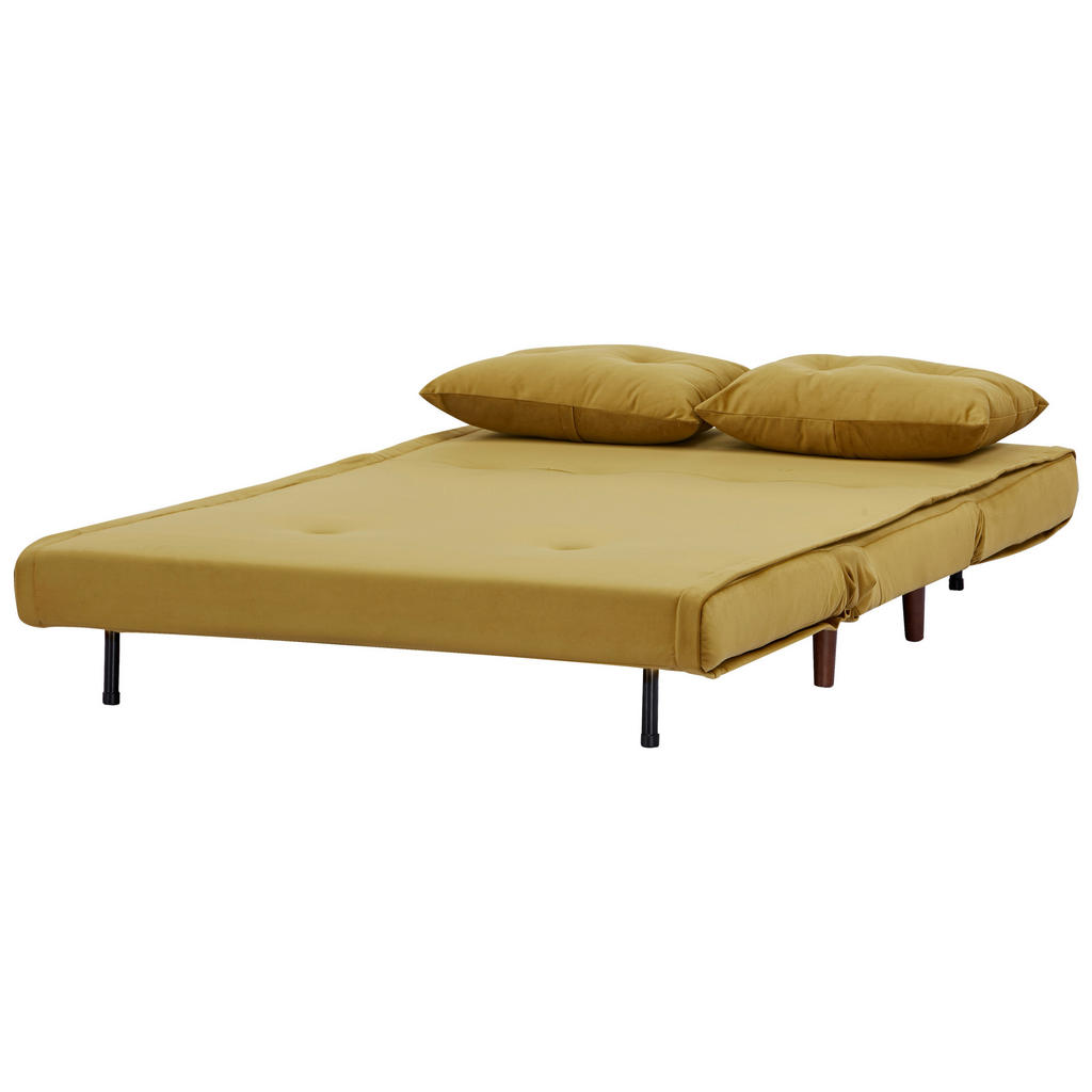 Thumbnail - Livetastic Schlafsofa, Gelb, Textil, Birke, vollmassiv, 1-Sitzer, Füllung: Polyester, 122x81x88 cm, Bsci, Liegefunktion,...