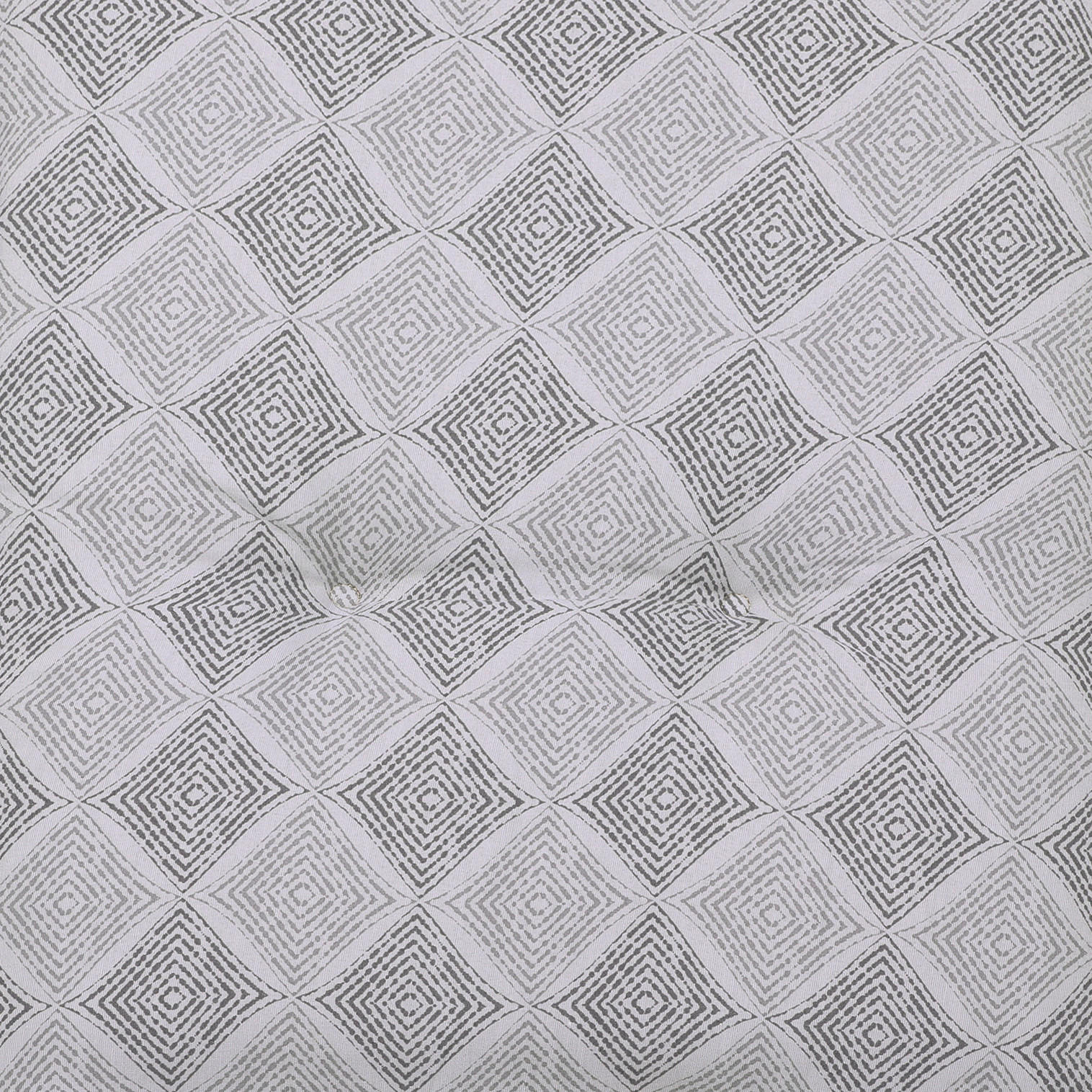 SESSELAUFLAGENSET Raute  - Grau, Basics, Textil (50/6/120cm)