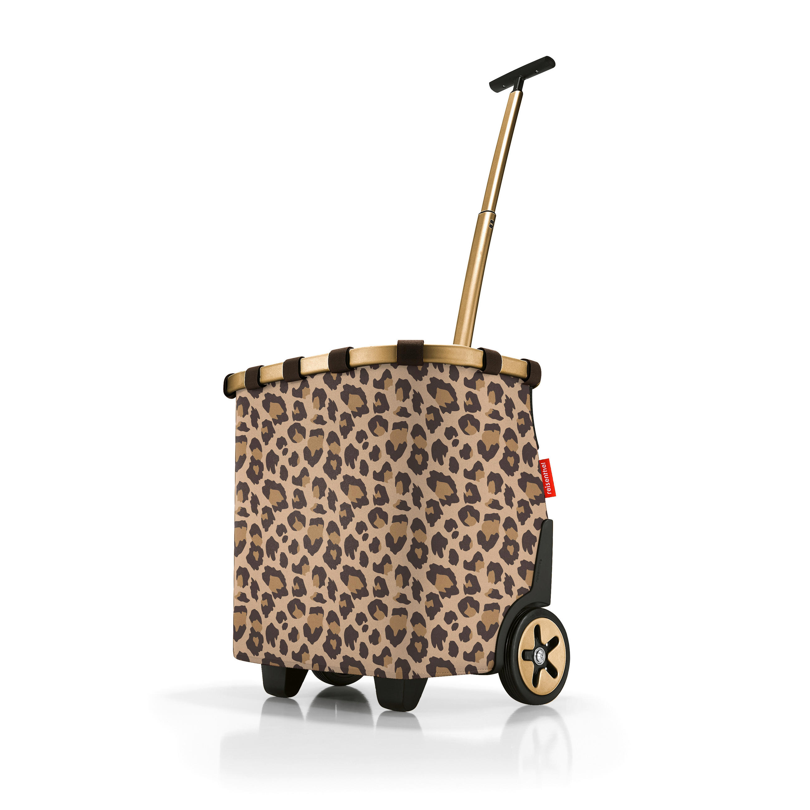 EINKAUFSTROLLEY - Goldfarben/Schwarz, Basics, Kunststoff (42/47,5/32cm) - Reisenthel