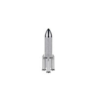 LED-TISCHLEUCHTE Apollo 10,5/33 cm  - Chromfarben/Transparent, LIFESTYLE, Kunststoff (10,5/33cm)