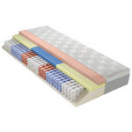 GEL-TASCHENFEDERKERNMATRATZE 90/200 cm Höhe ca. 26 cm  - Weiß, Basics, Textil (90/200cm) - Dieter Knoll