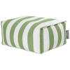 OUTDOORSITZSACK 100 l  - Weiß/Grün, LIFESTYLE, Textil (65/35/55cm)