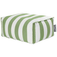 OUTDOORSITZSACK 100 l  - Weiß/Grün, LIFESTYLE, Textil (65/35/55cm)
