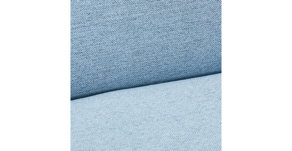 ARMLEHNSTUHL in Eisen Webstoff - Blau, KONVENTIONELL, Textil/Metall (60/77-84/66cm) - Novel
