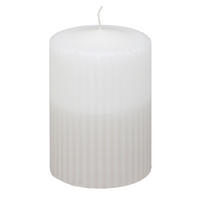 KERZE - Weiß, Basics, Paraffin (6,8/10,0cm)