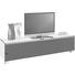 TV-ELEMENT 180/43/42 cm - Sandfarben/Alufarben, Design, Glas/Holzwerkstoff (180/43/42cm) TV-ELEMENT 180/43/42 cm - Sandfarben/Alufarben, Design, Glas/Holzwerkstoff (180/43/42cm)