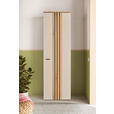 GARDEROBENSCHRANK  in 60/197/38 cm  - Kaschmir/Eichefarben, Basics, Holzwerkstoff/Kunststoff (60/197/38cm) - Xora
