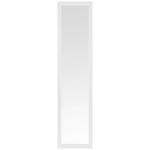 WANDSPIEGEL Weiß  - Weiß, KONVENTIONELL, Glas/Holzwerkstoff (40/160/2,8cm) - Carryhome