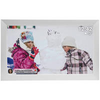 DIGITALER BILDERRAHMEN - Weiß, Design, Kunststoff (39,6/24,5/2,7cm) - DENVER