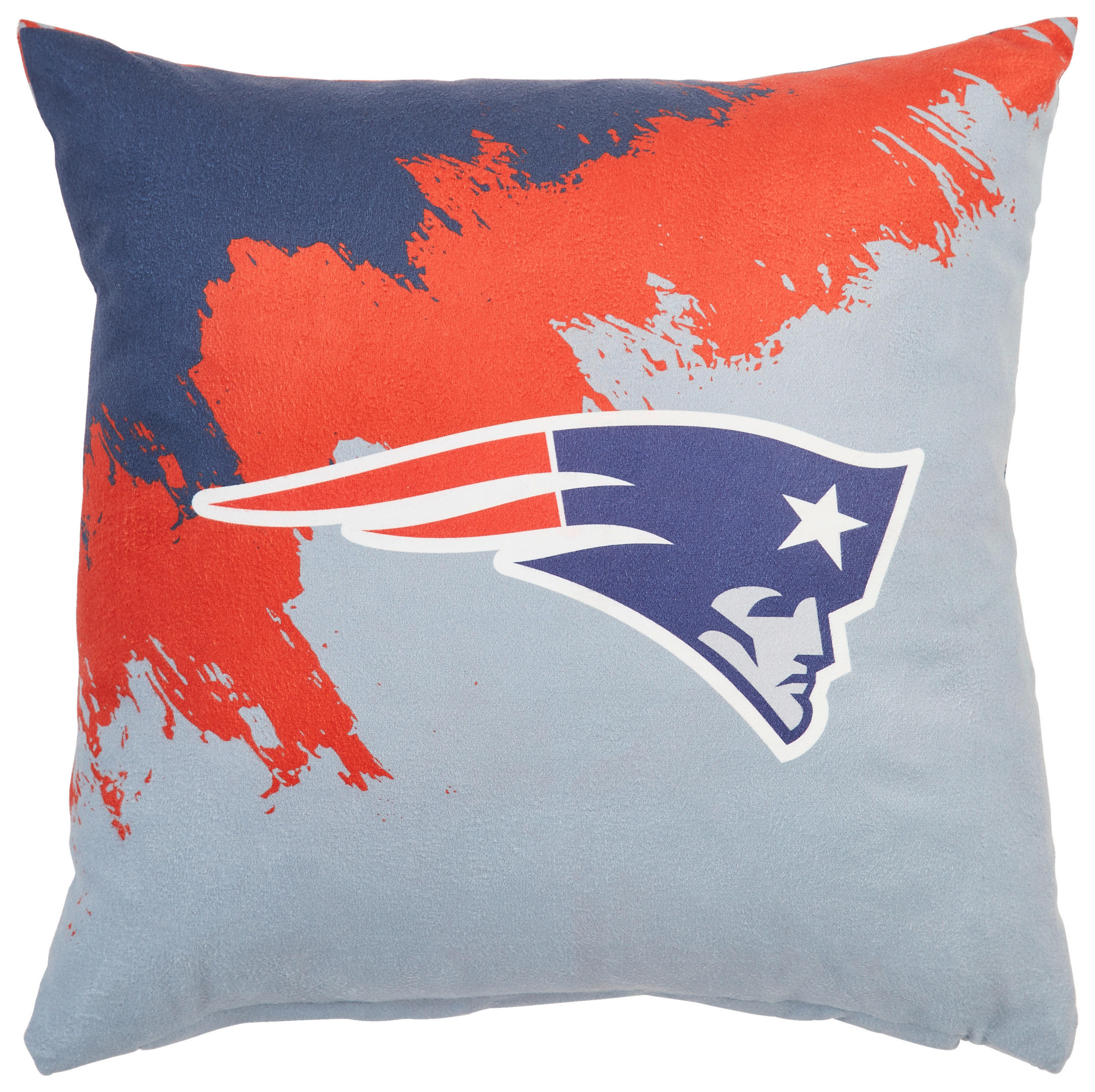 KISSENHÜLLE NFL New England Patriots 40/40 cm  - Blau/Grau, LIFESTYLE, Textil (40/40cm)