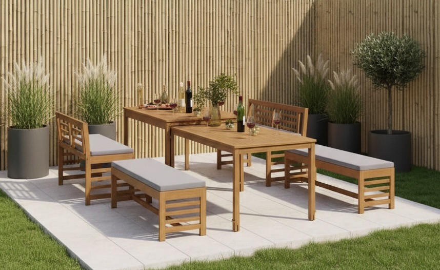 Ambia Garden ZAHRADNÍ SADA 6dílné, dřevo