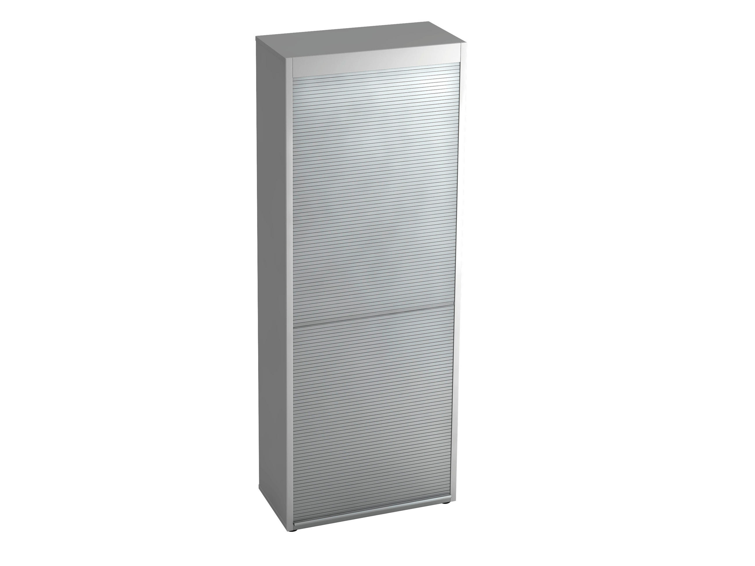 AKTENSCHRANK 80/215,6/42 cm  - Alufarben/Grau, KONVENTIONELL, Holzwerkstoff (80/215,6/42cm) - Venda