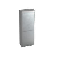 AKTENSCHRANK Grau, Alufarben  - Alufarben/Grau, KONVENTIONELL, Holzwerkstoff (80/215,6/42cm) - Venda