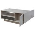 COUCHTISCH rechteckig Anthrazit, Hellgrau, Sahara  - Anthrazit/Hellgrau, Design, Holzwerkstoff/Stein (110/45/60cm) - Novel