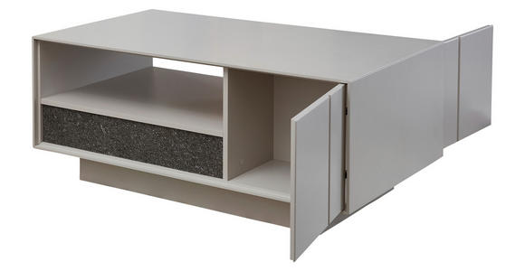 COUCHTISCH rechteckig Anthrazit, Hellgrau, Sahara  - Anthrazit/Hellgrau, Design, Holzwerkstoff/Stein (110/45/60cm) - Novel