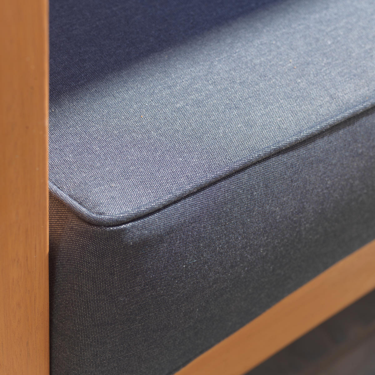 Mobilier Terasă Și Lounge  268/204 cm   - culoare natur/gri, Lifestyle, lemn/textil (268/204cm) - Ambia Garden