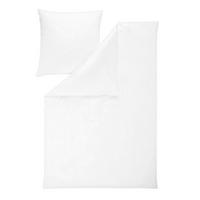 BETTWÄSCHE Atelier Makosatin 140/200 cm  - Weiß, Basics, Textil (140/200cm) - Estella