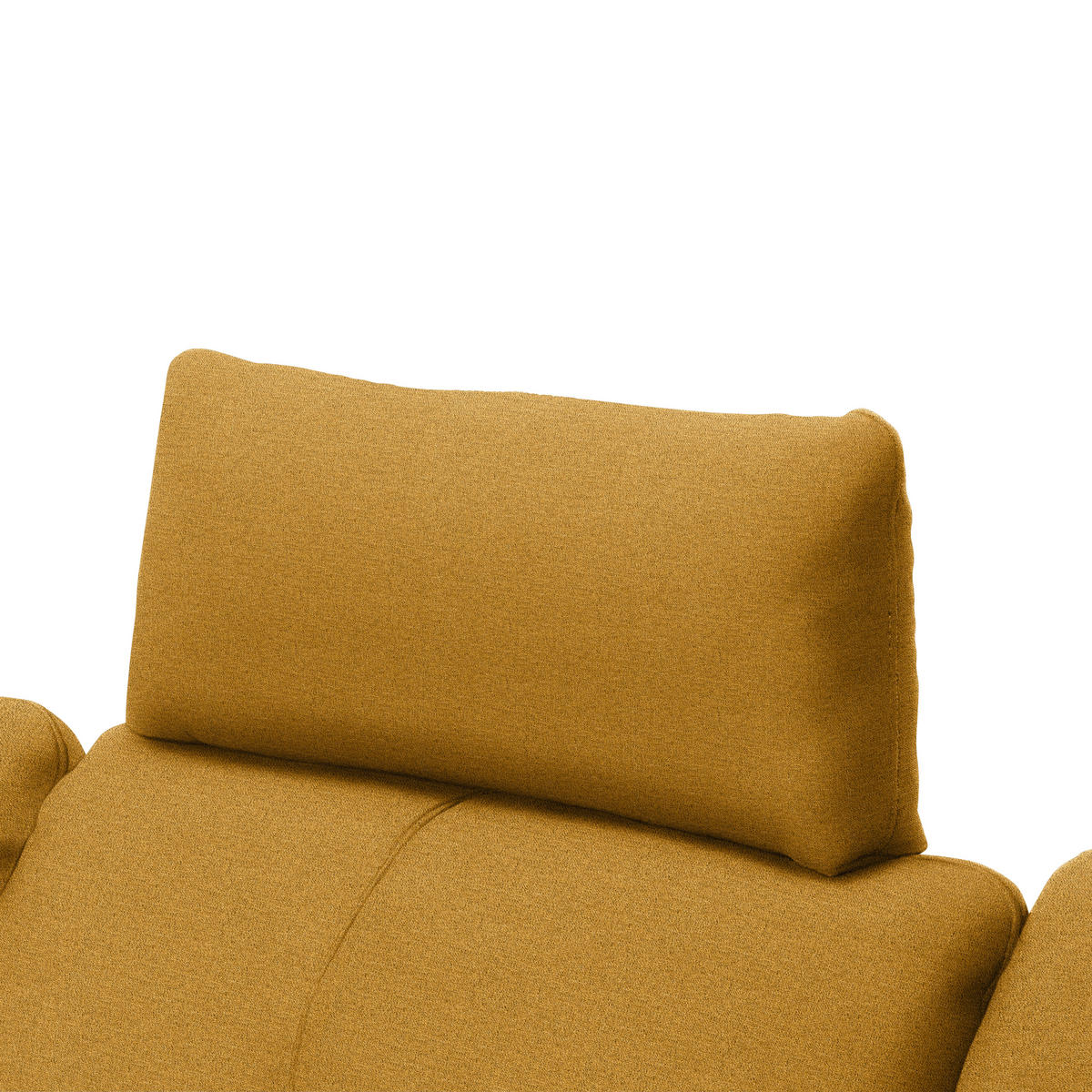 ECKSOFA in Webstoff Honig  179/301 cm  - Schwarz/Honig, Design, Textil/Metall (179/301cm) - Chilliano