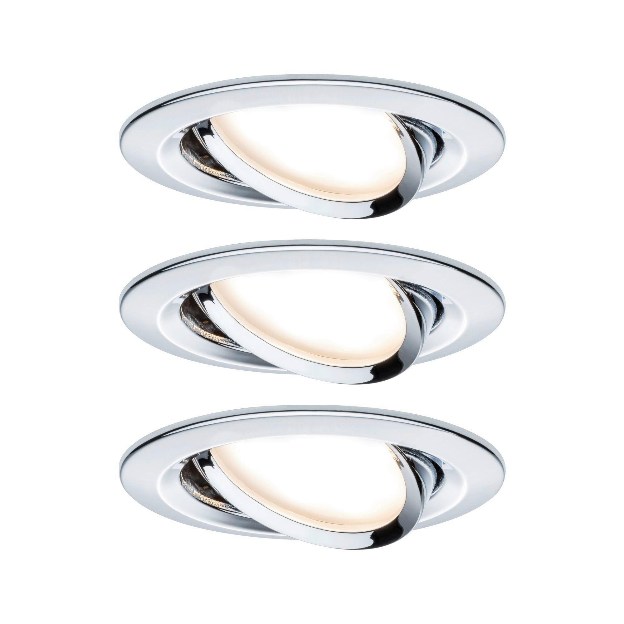 EINBAUSPOT-SET 8,4 cm  - Design (8,4cm) - Paulmann