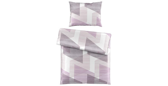 BETTWÄSCHE Mavie Satin 140/200 cm  - Lila, KONVENTIONELL, Textil (140/200cm) - Esposa
