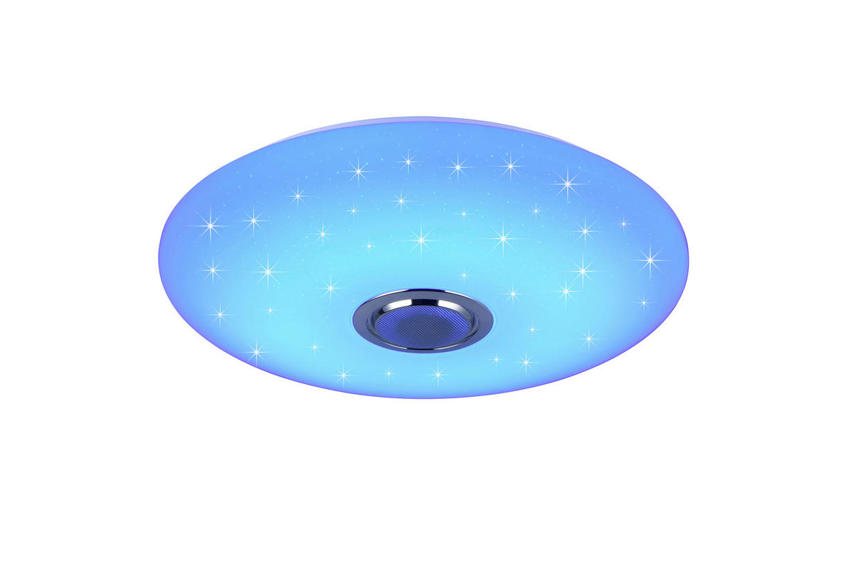 LED PLAFONJERA MUSICA  - bela, Dizajnerski (58,00/8,5cm)