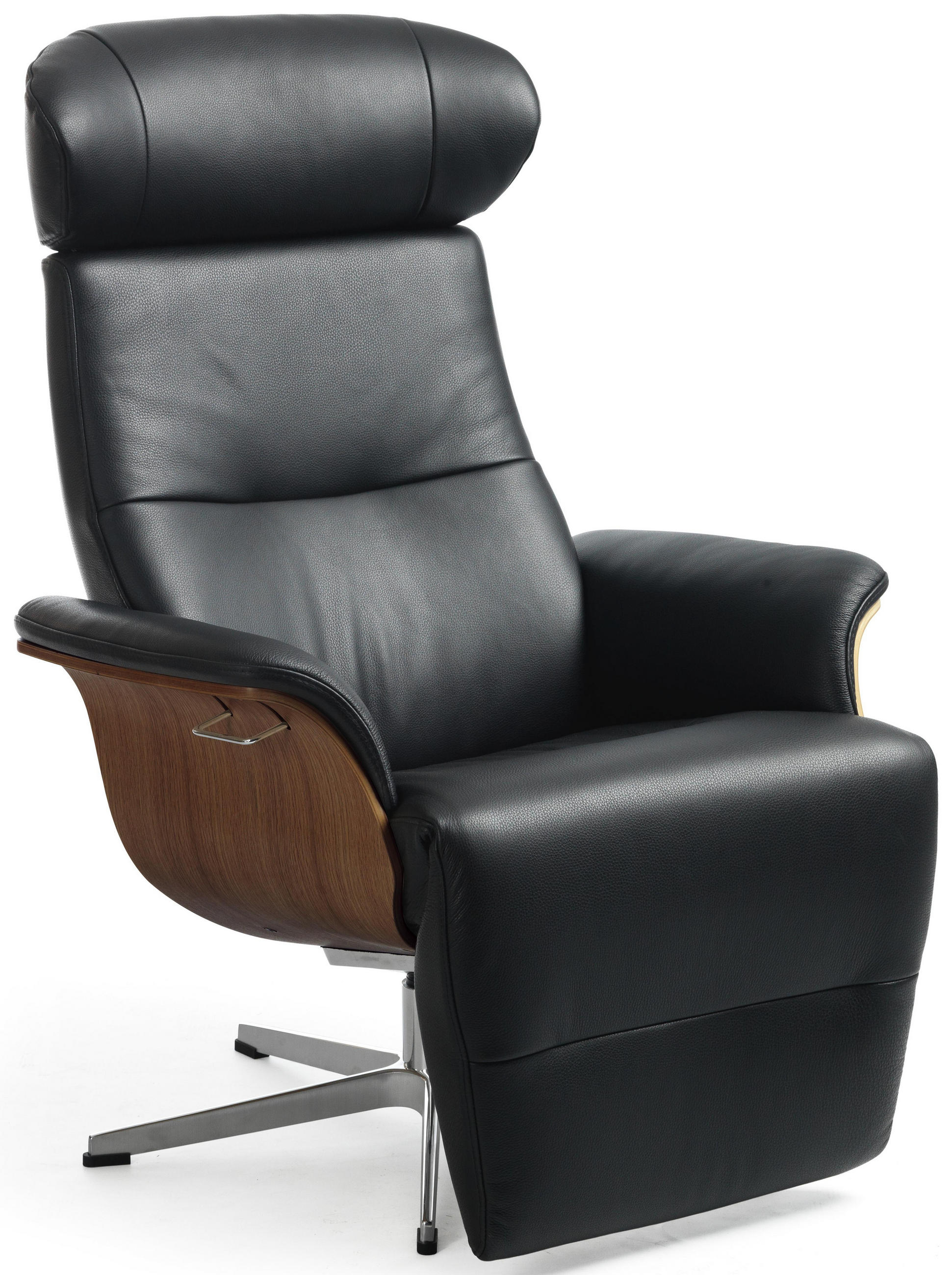 Relaxsessel Drehbar Leder Schwarz Online Kaufen