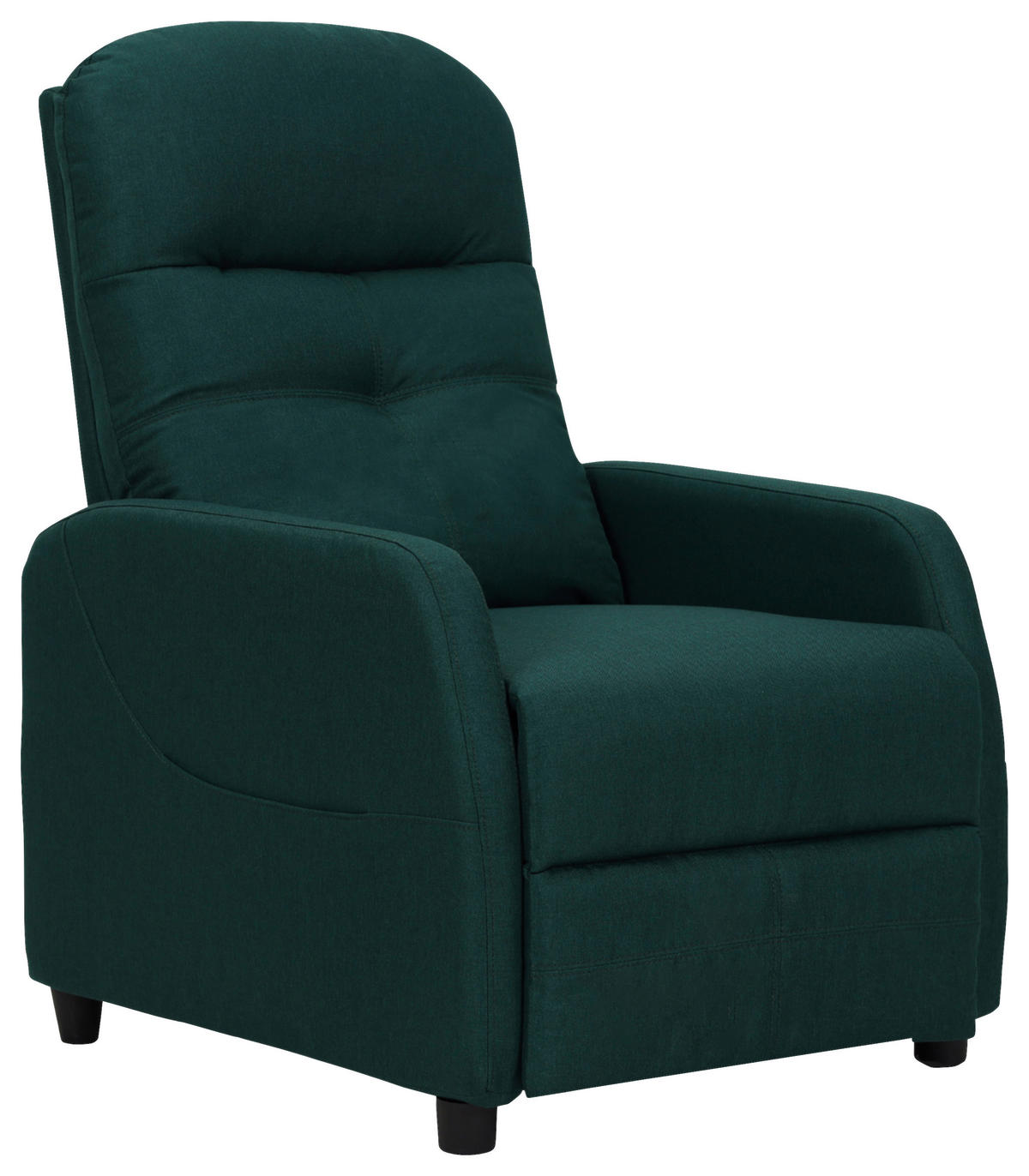 Fotoliu Pentru Televizor din textil, verde - verde/negru, Konventionell, metal/textil (74/104/91cm) - MID.YOU