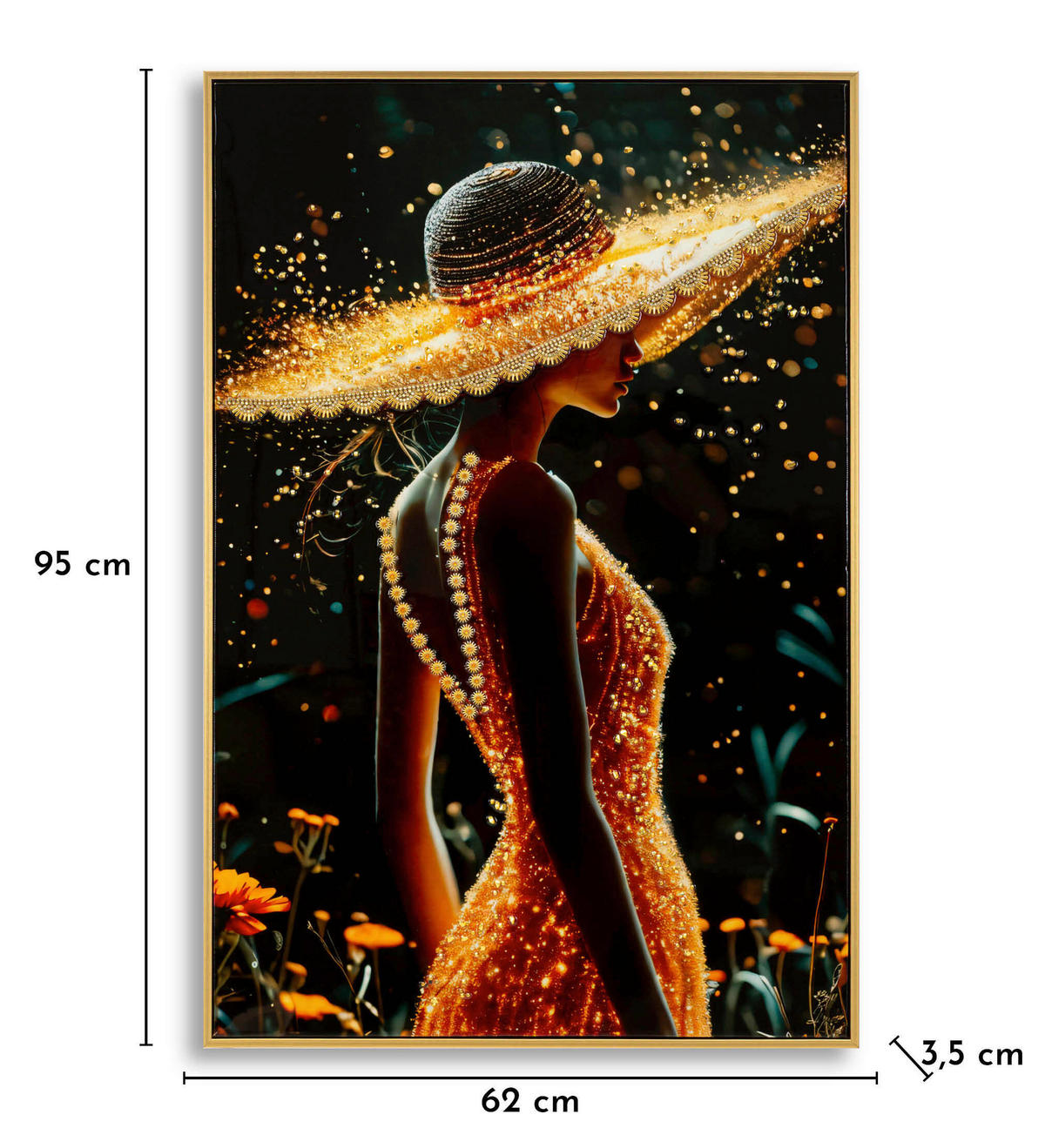 LEINWANDBILD  - Basics, Holz/Kunststoff (62/92/3.5cm)