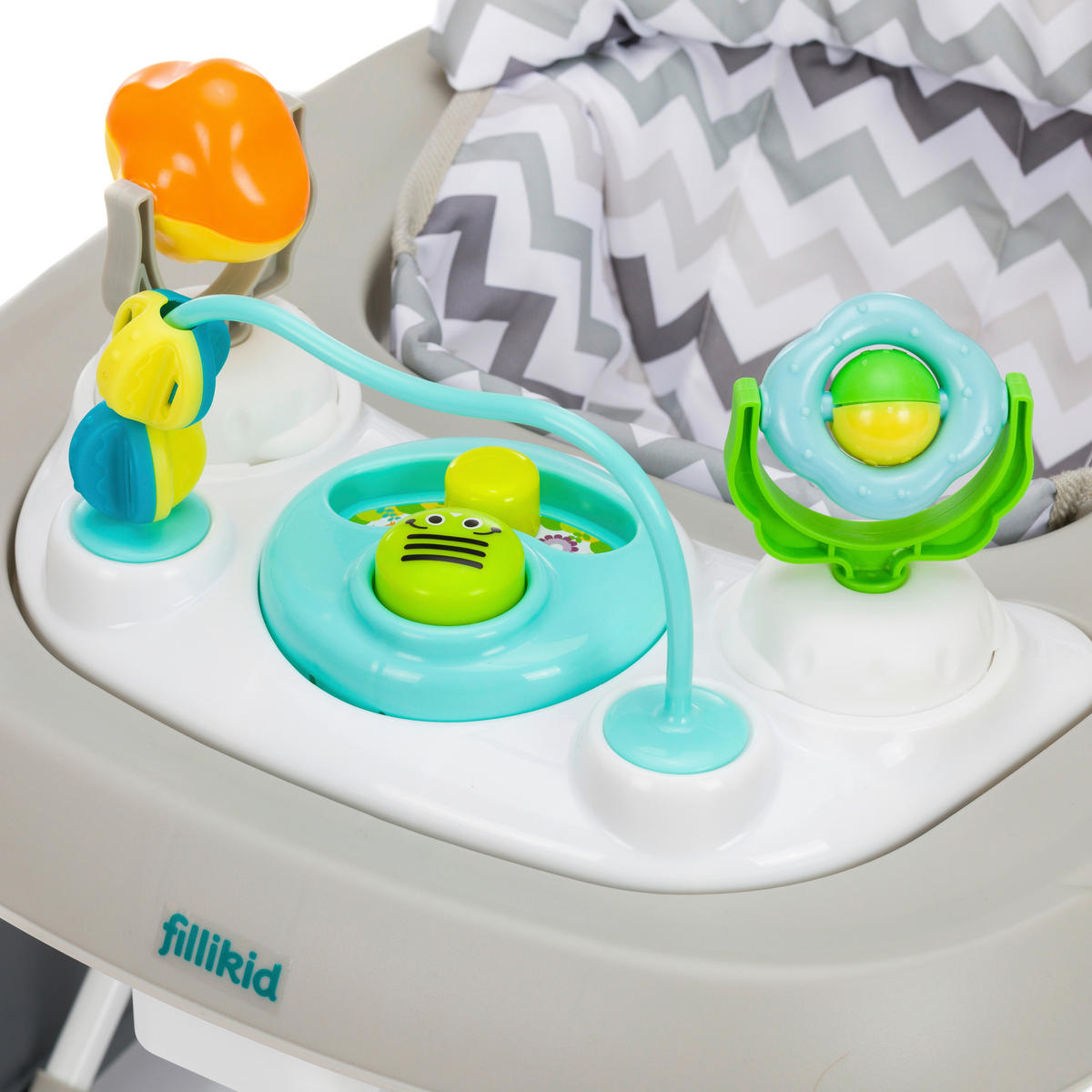 LAUFLERNHILFE  - Grau, Basics, Kunststoff/Textil (62/53/65cm) - Fillikid