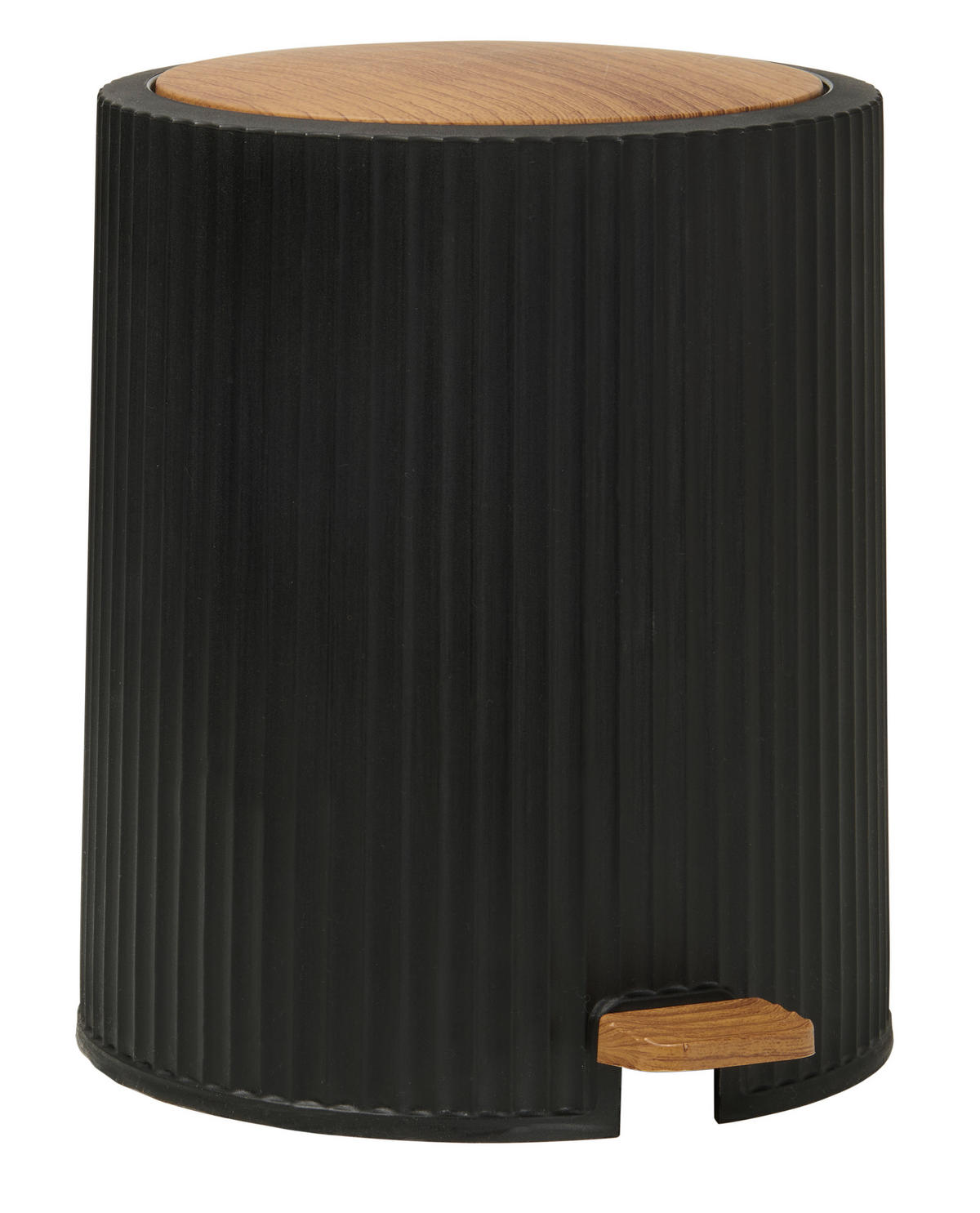 BAD-ACCESSOIRE-SET - Schwarz/Braun, Kunststoff - Dieter Knoll