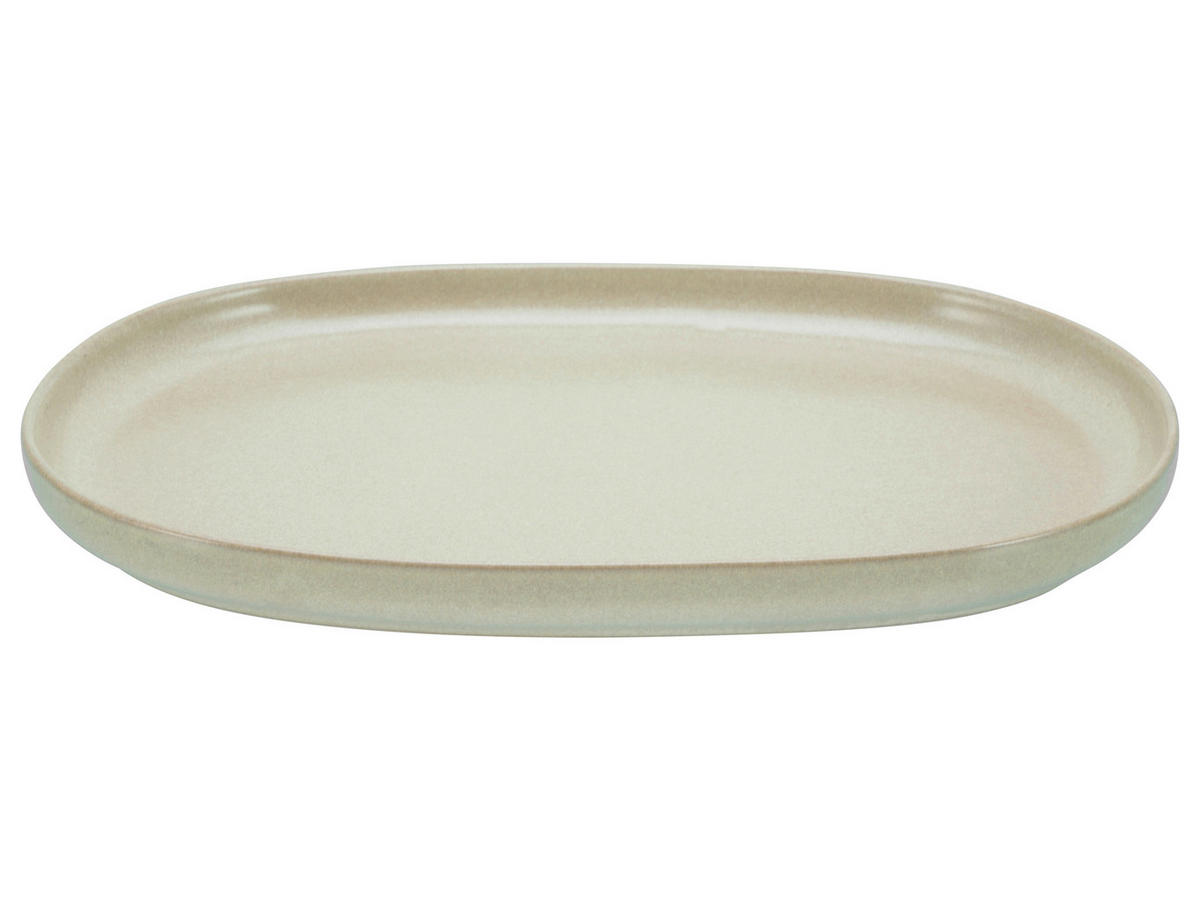 SERVIERPLATTE UNO SAND     - Sandfarben, Basics, Keramik - Creatable