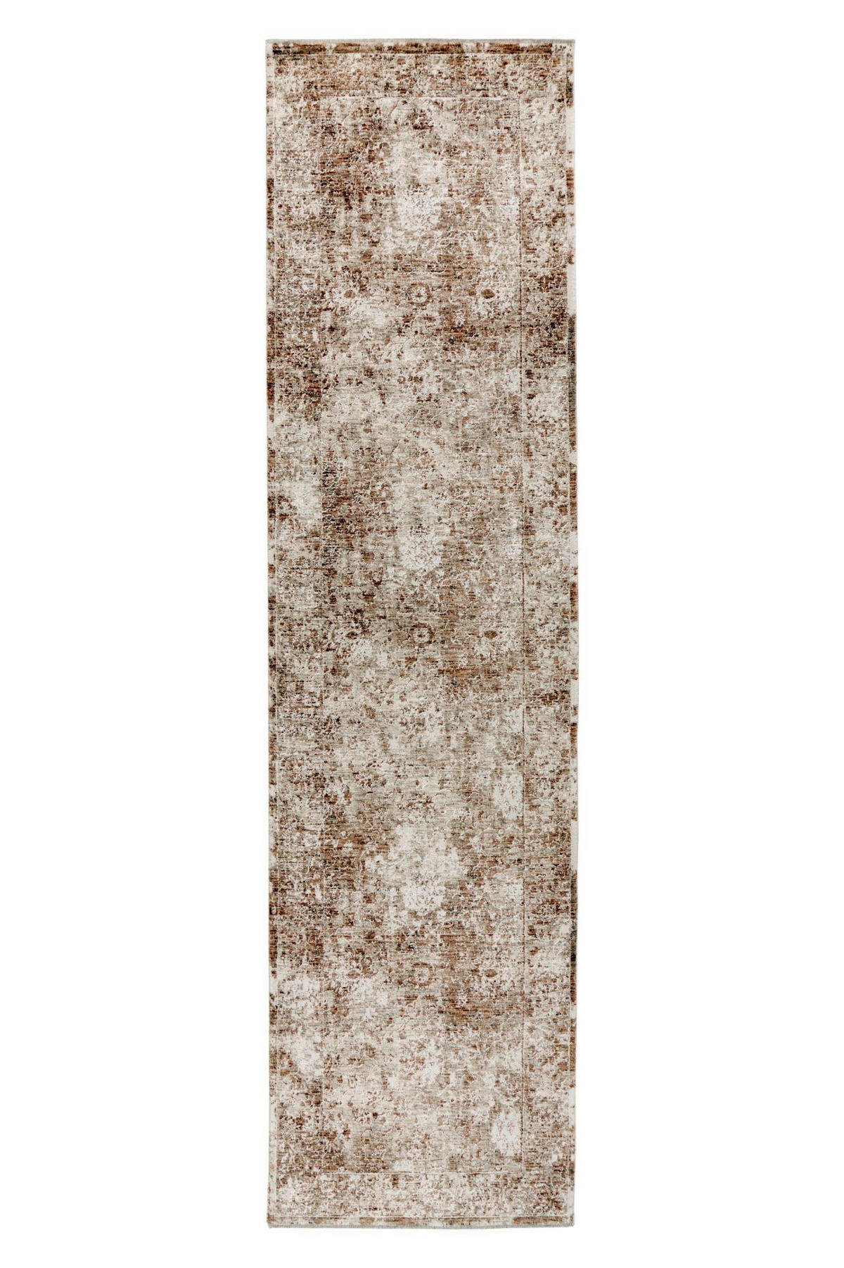 FLACHWEBETEPPICH 80/300 cm Aprikose  - Aprikose, Basics, Textil (80/300cm) - Kayoom