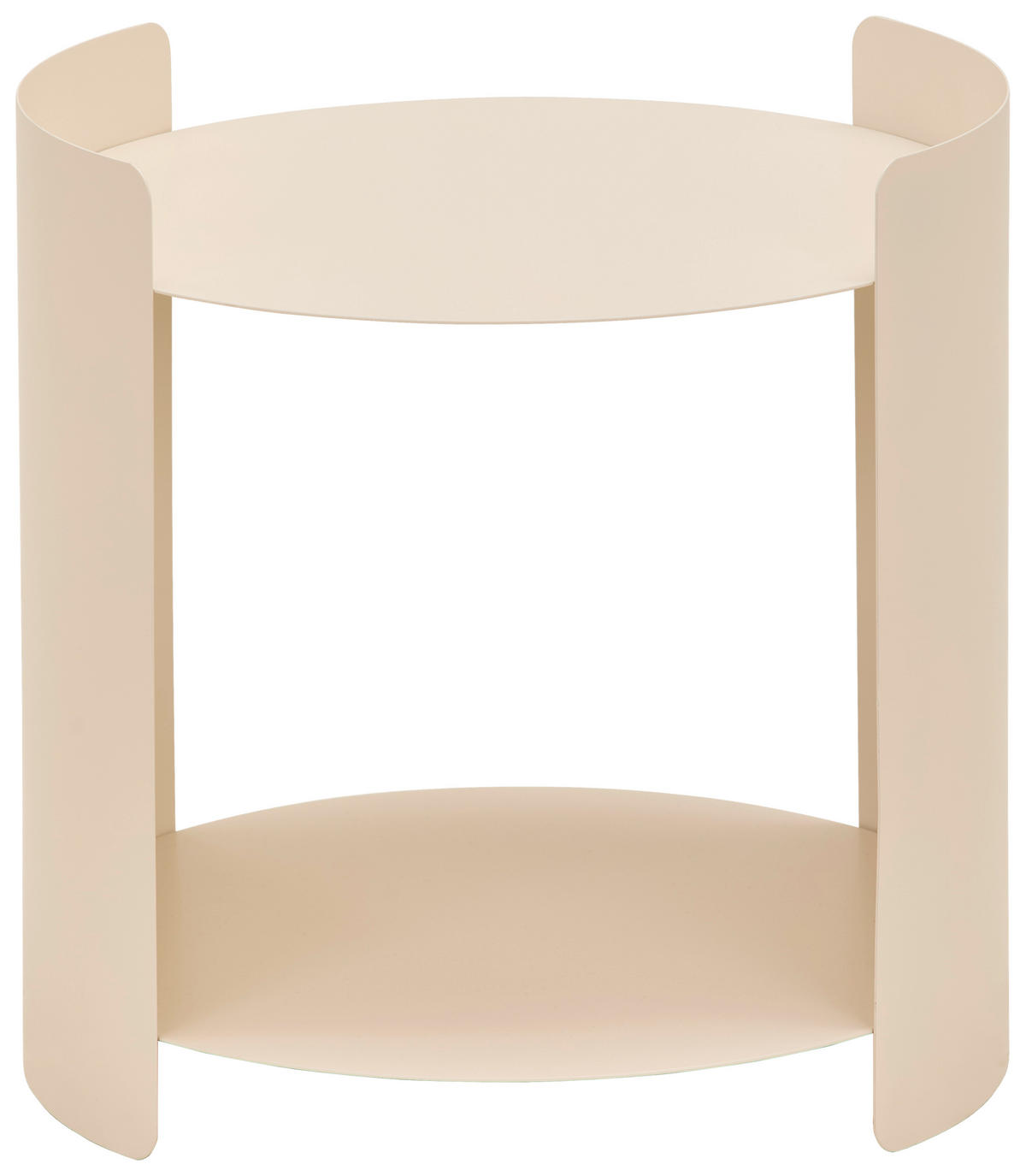 BEISTELLTISCH 40/40/40 cm Kaschmir rund  - Kaschmir, Design, Metall (40/40/40cm) - Xora