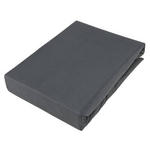 BOXSPRING-SPANNLEINTUCH 90/220 cm  - Anthrazit, KONVENTIONELL, Textil (90/220cm) - Novel