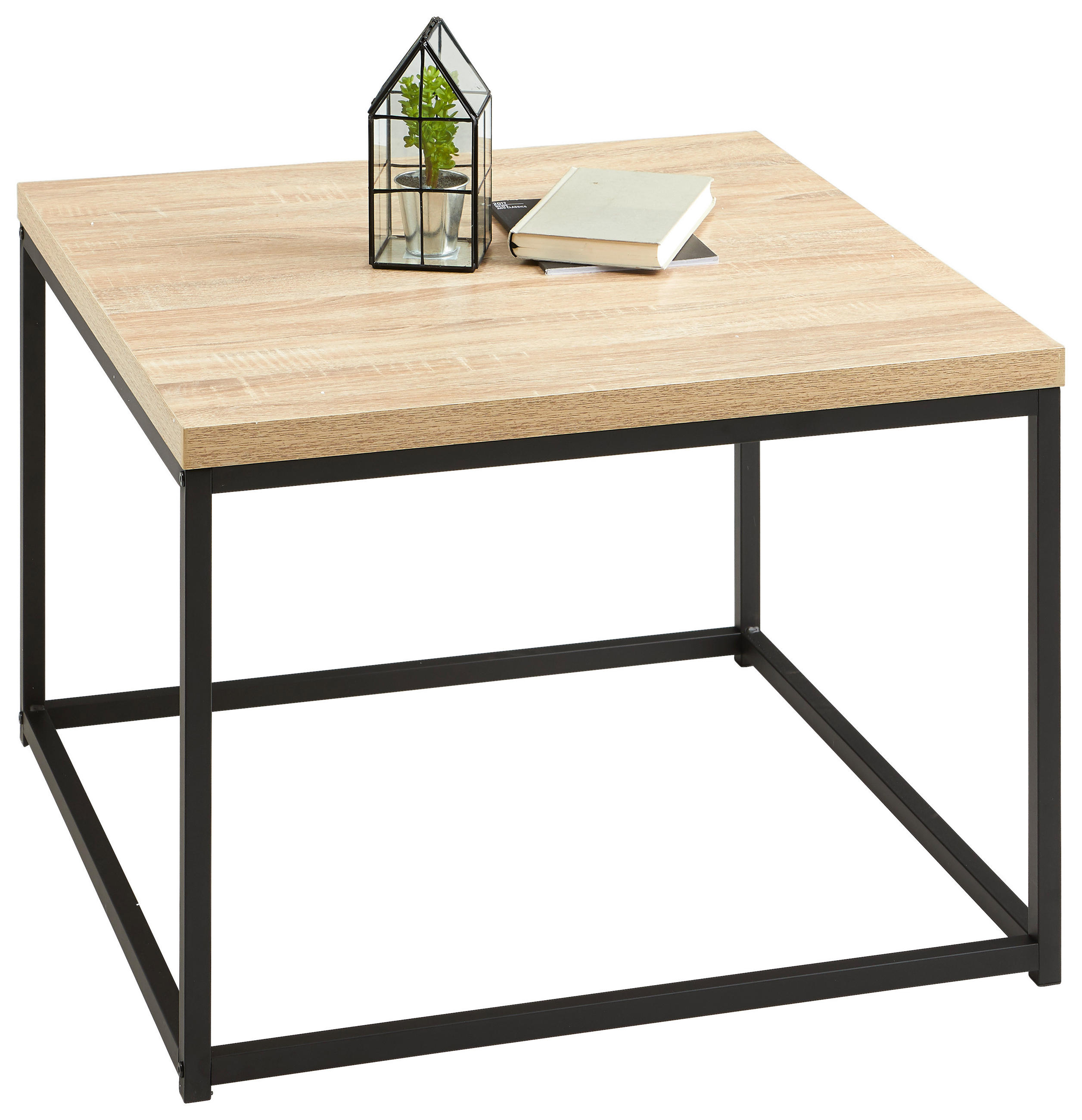 Couchtisch Massa, Eichefarben/Schwarz