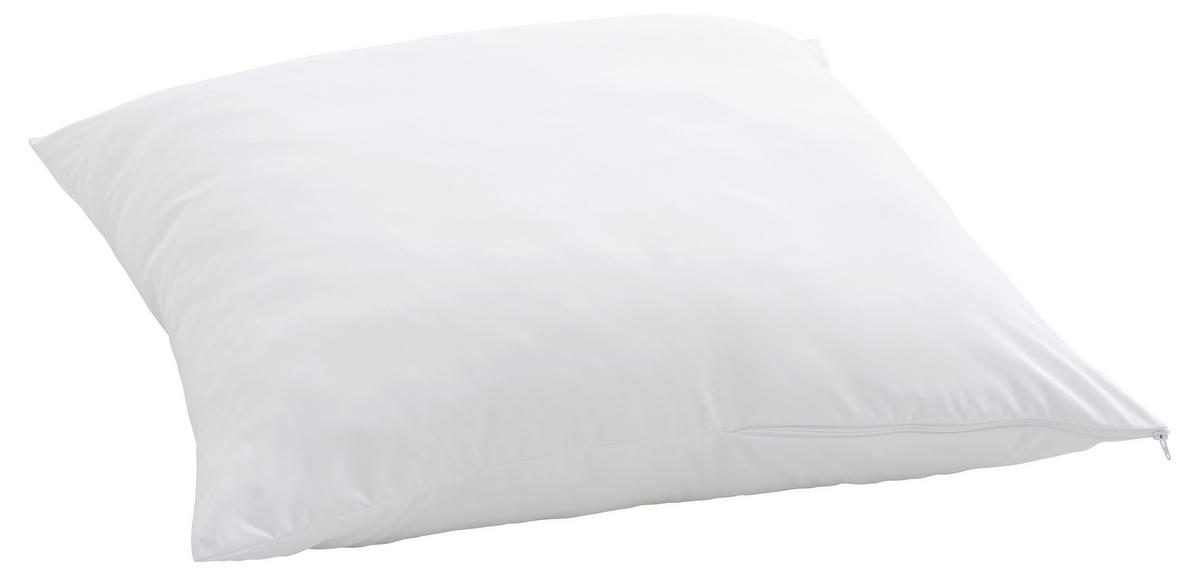 KOPFKISSEN 65/100 cm  - Weiss, Basics, Textil (65/100cm) - Billerbeck