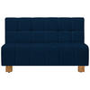 SCHLAFSOFA in Textil Dunkelblau  - Naturfarben/Dunkelblau, Design, Holz/Textil (145/92/102cm) - Novel