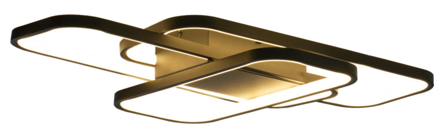 LED-TAKLAMPA  - svart, Klassisk, metall (65/8/38cm) - Best Price