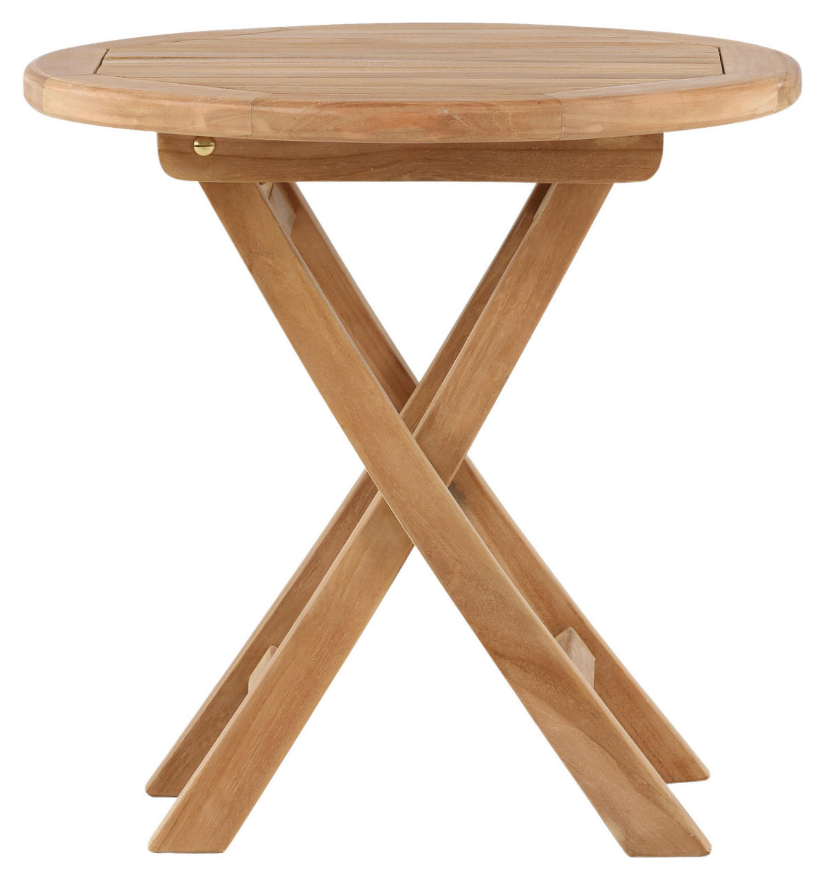 GARTENBEISTELLTISCH 50/50/50 cm  - Teakfarben, KONVENTIONELL, Holz (50/50/50cm) - Gardenson