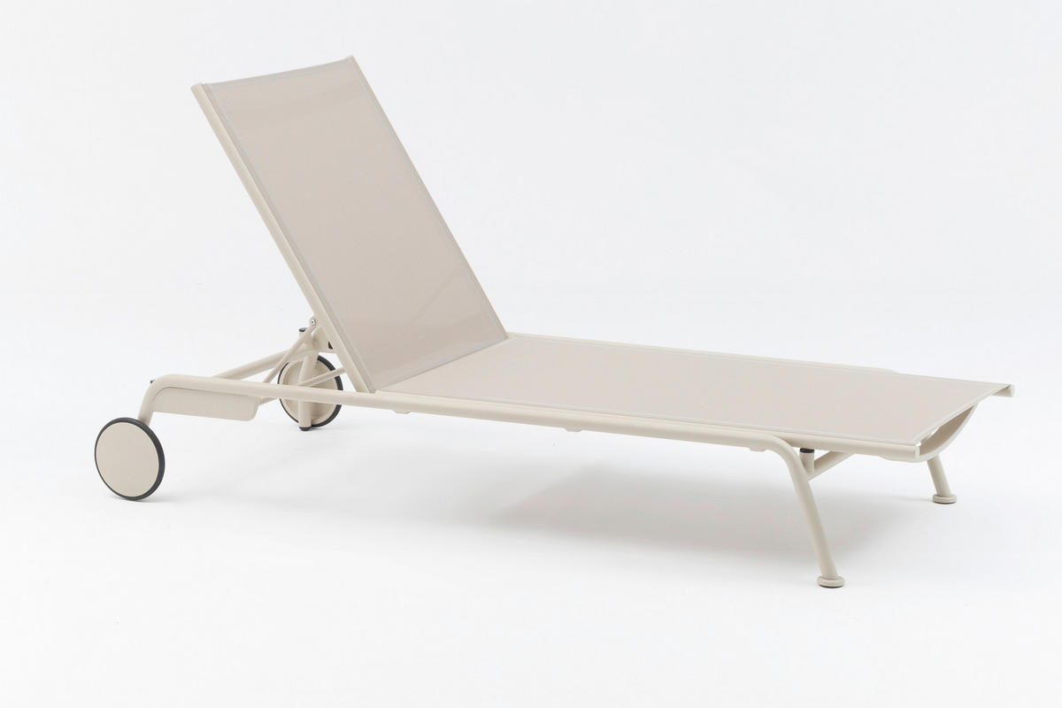 LIEGE beschichtet Taupe  - Taupe, Modern, Textil/Metall (198/28,5/80cm) - Zebra 