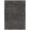 PREPROGA Z VISOKIM FLOROM Porto  120/170 cm  tkano  temno siva  - temno siva, Konvencionalno, tekstil (120/170cm)